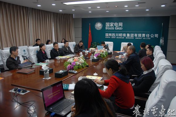 中国农村电气化网 - 达州团市委到明珠公司交流