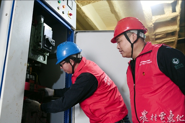 国网福鼎市供电公司：党员服务队为当地最大制冰船检查用电设备.JPG